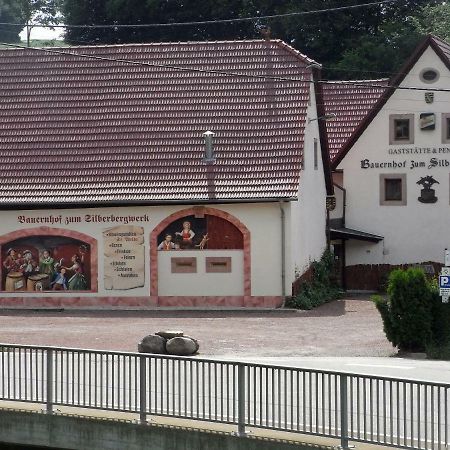 Restaurant & Pension "Bauernhof Zum Silberbergwerk" Limabach - Oberfrohna Εξωτερικό φωτογραφία
