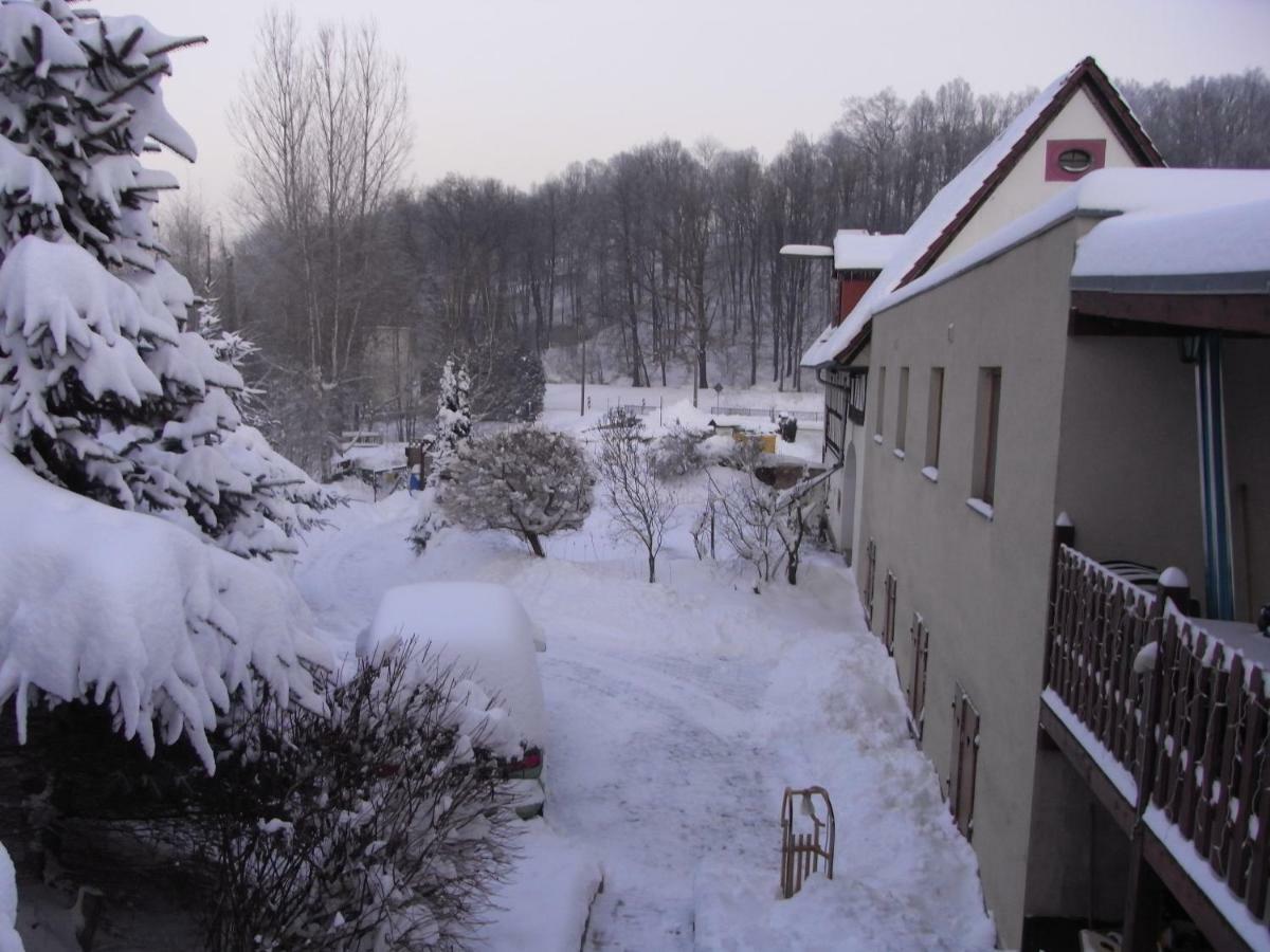 Restaurant & Pension "Bauernhof Zum Silberbergwerk" Limabach - Oberfrohna Εξωτερικό φωτογραφία